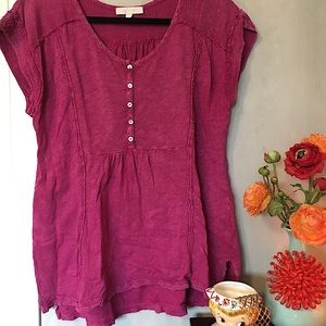 Eri  + Ali shirt from Anthropologie